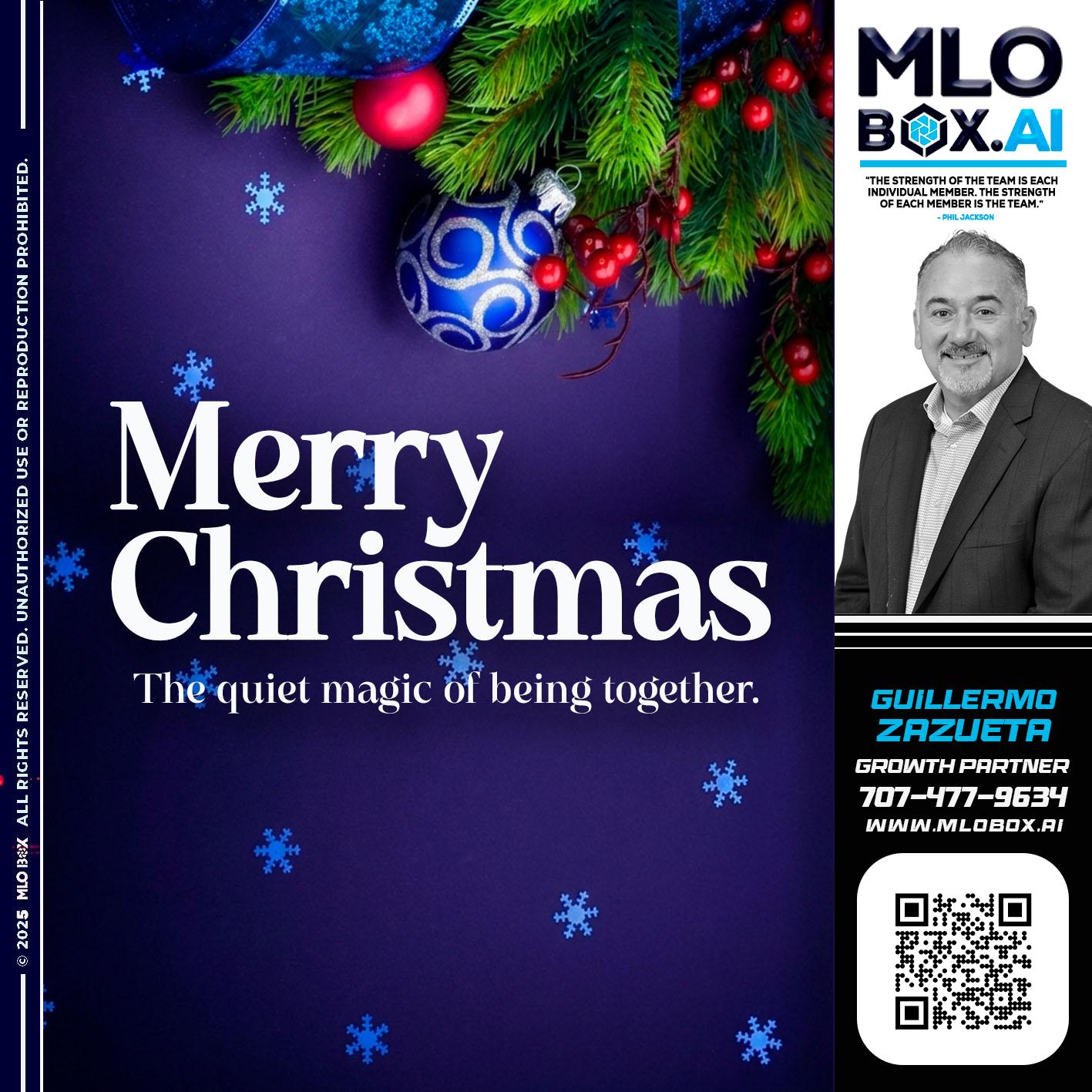 merry christmas - Guillermo Zazueta -Mortgage Advisor