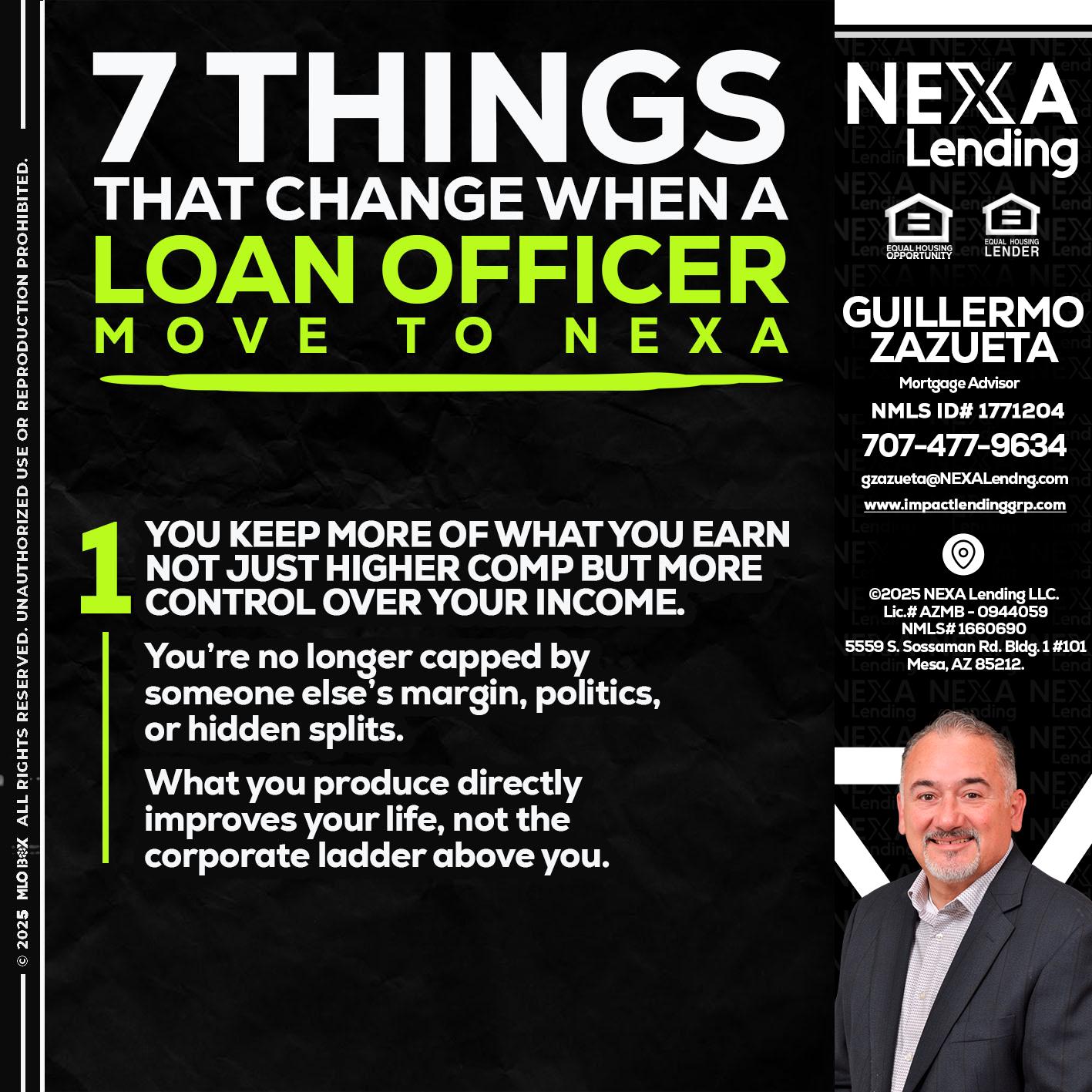 7 THINGS (1) - Guillermo Zazueta -Mortgage Advisor