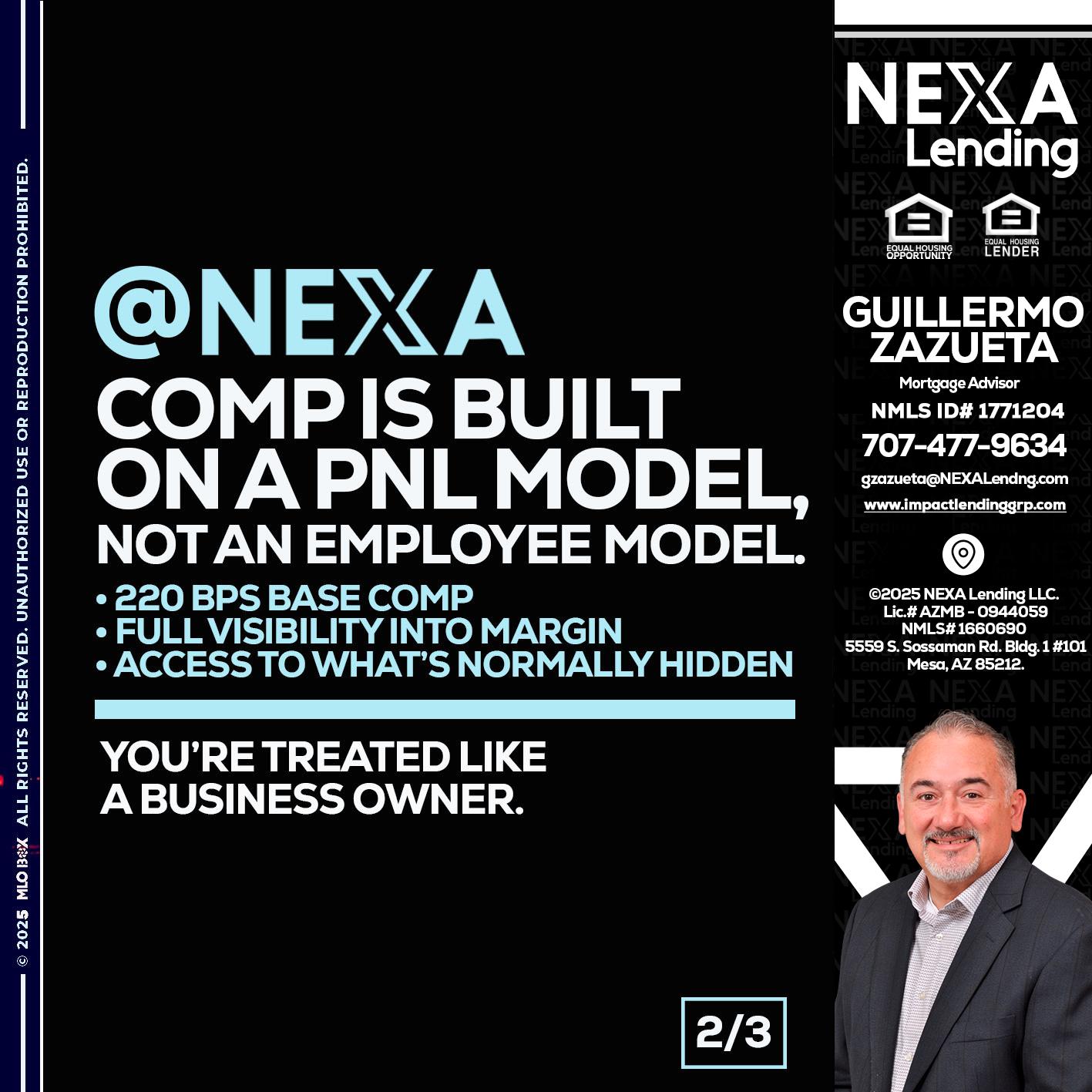 2 OF 3 - Guillermo Zazueta -Mortgage Advisor