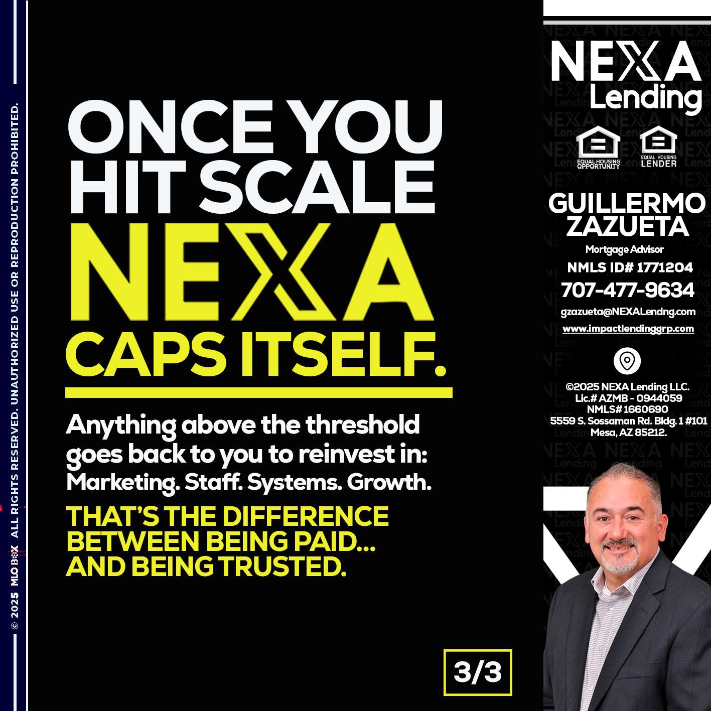 3 OF 3 - Guillermo Zazueta -Mortgage Advisor