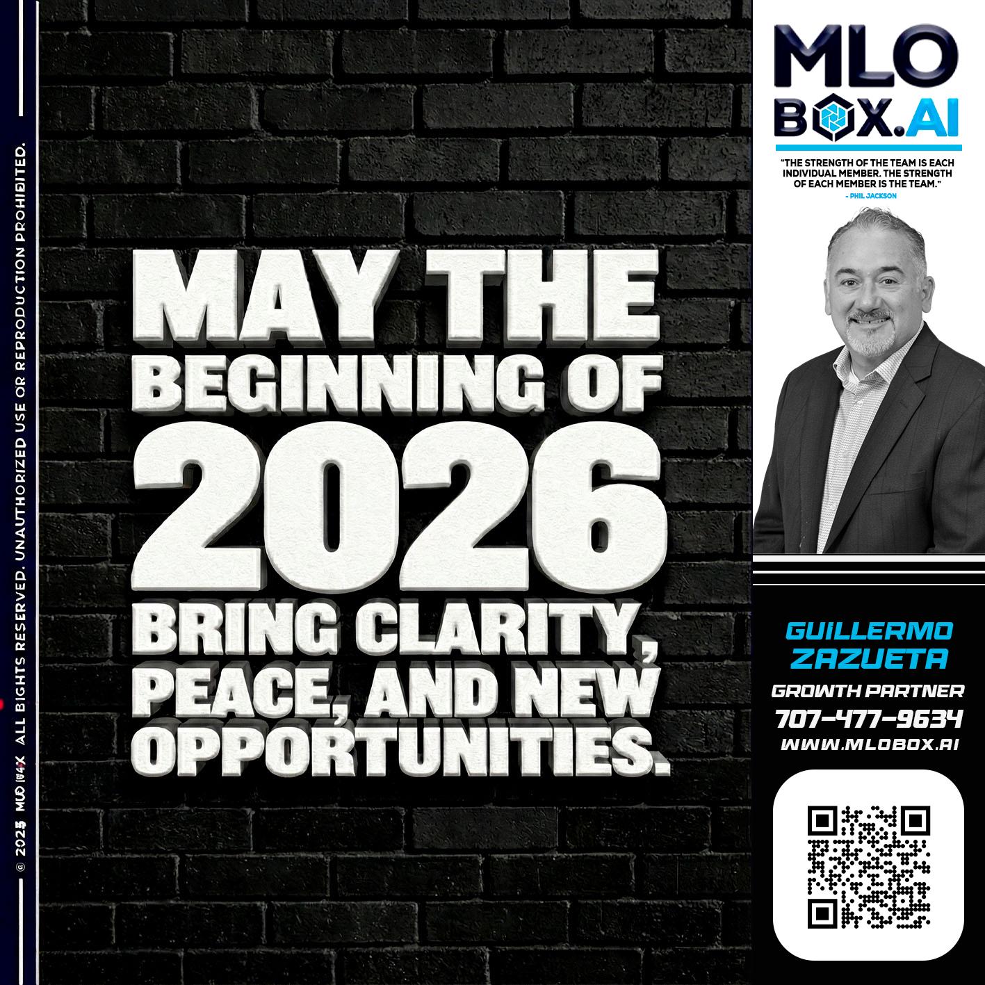 MAY THE 2026 - Guillermo Zazueta -Mortgage Advisor