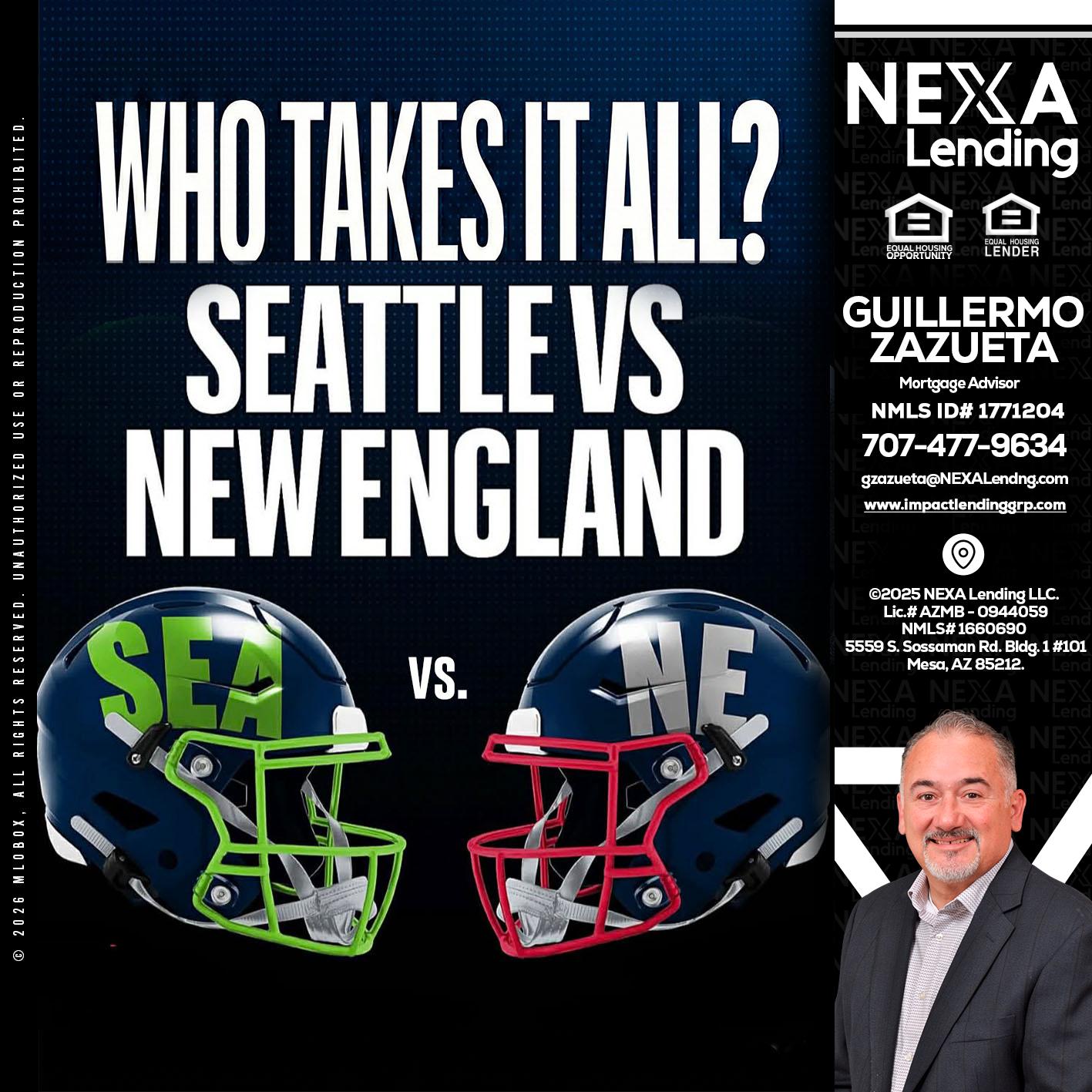 WHO TAKE IT ALL? - Guillermo Zazueta -Mortgage Advisor