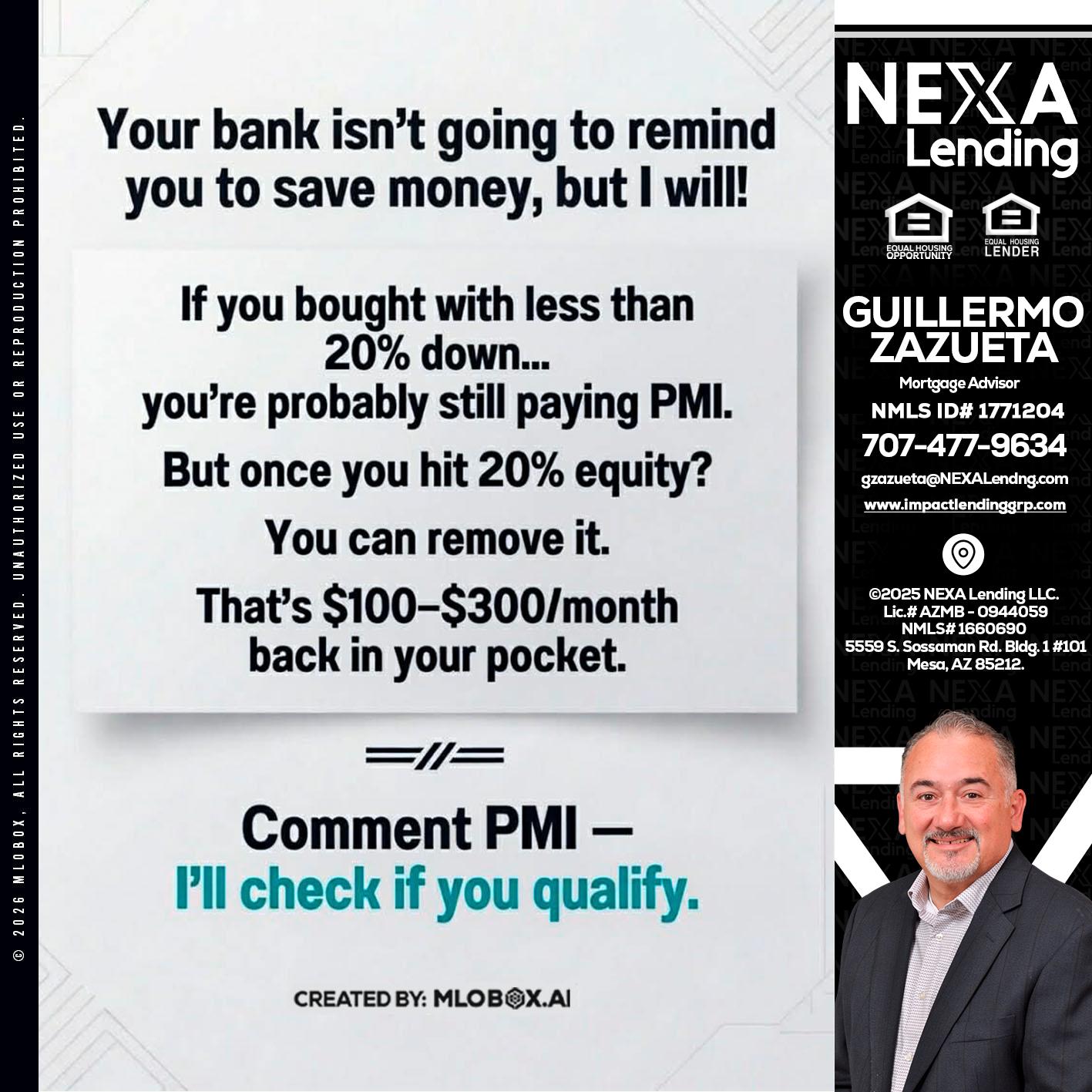 YOUR BANK ISNT - Guillermo Zazueta -Mortgage Advisor