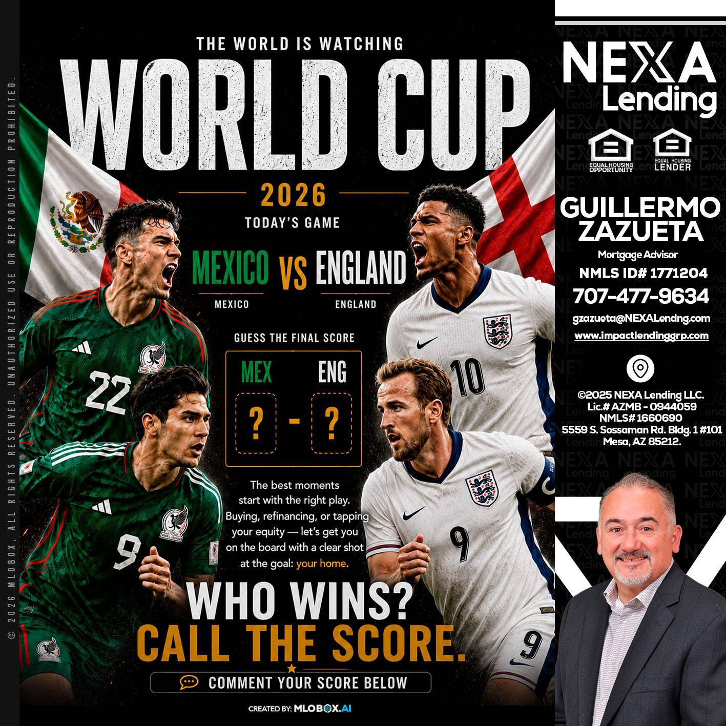 WHO'S WIN - Guillermo Zazueta -Mortgage Advisor