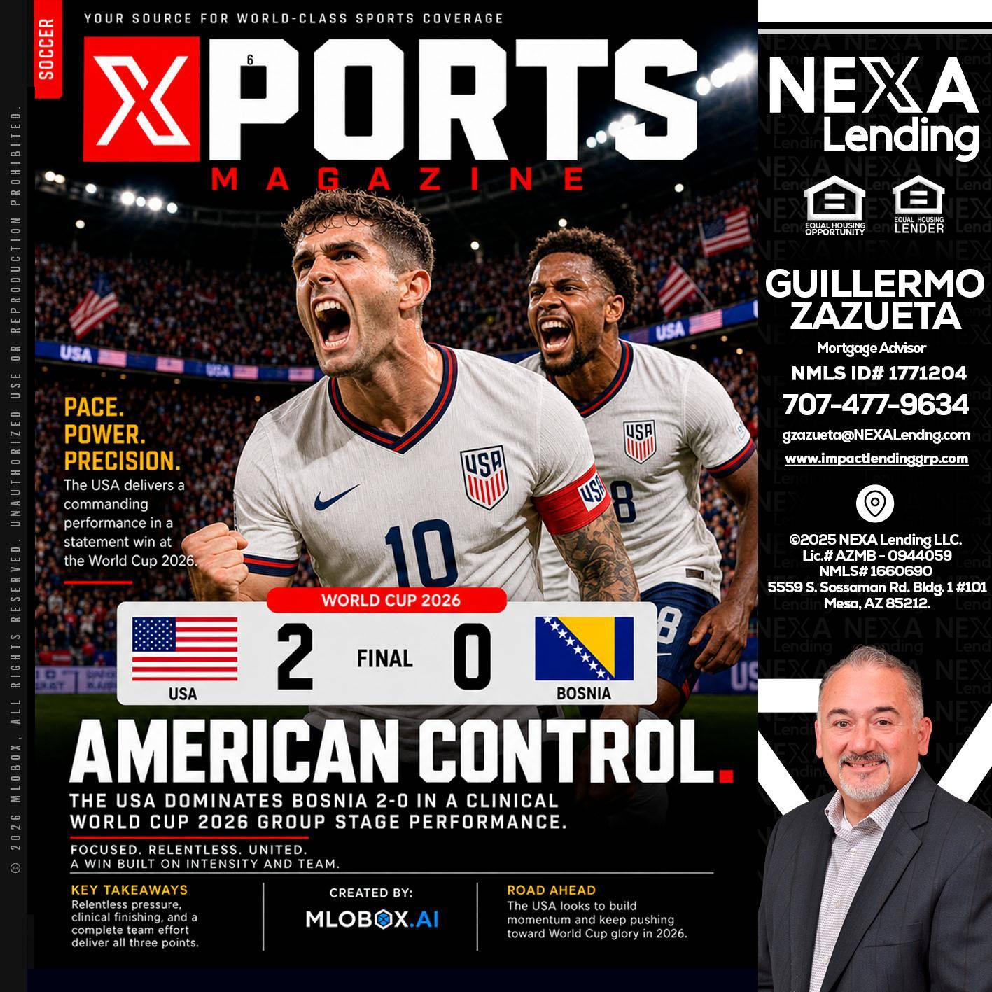 AMERICAN CONTROL - Guillermo Zazueta -Mortgage Advisor
